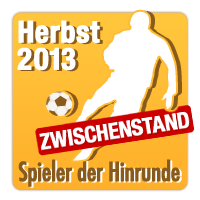 Zwischenstand bei der Wahl zum Spieler der Hinrunde 2013