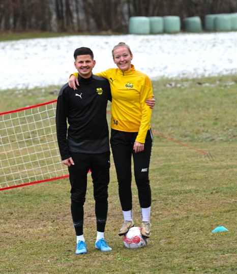 SVO Vereinsfotograf Mathias Trenk und Sophie Verbnjak