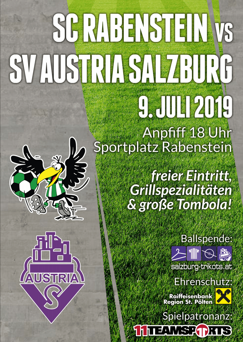 Testspiel SC Rabenstein - Austria Salzburg